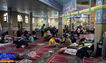 مراسم معنوی اعتکاف در مساجد یاسوج برگزار شد