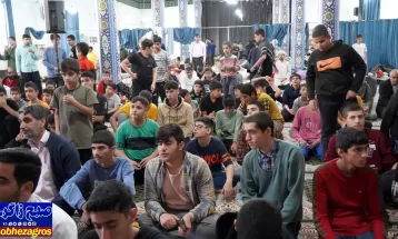 مراسم معنوی اعتکاف در مساجد یاسوج برگزار شد