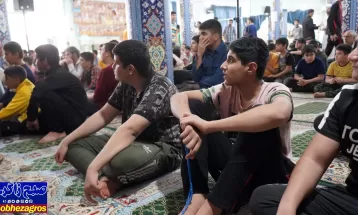 مراسم معنوی اعتکاف در مساجد یاسوج برگزار شد