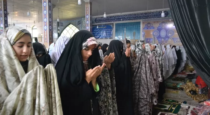 آخرین  روز مراسم معنوی اعتکاف در یاسوج