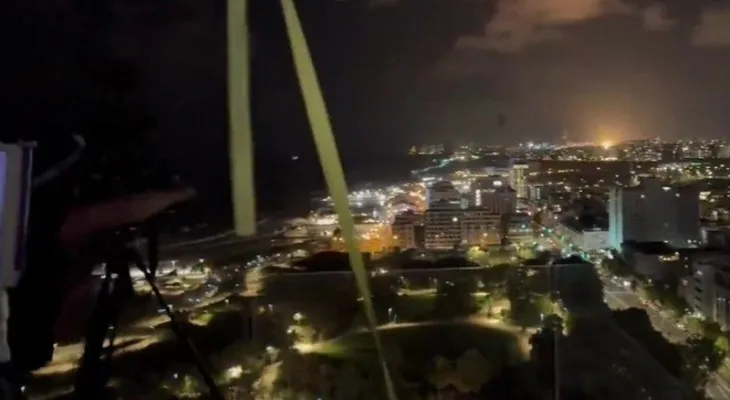 اسرائیل موشک‌باران شد