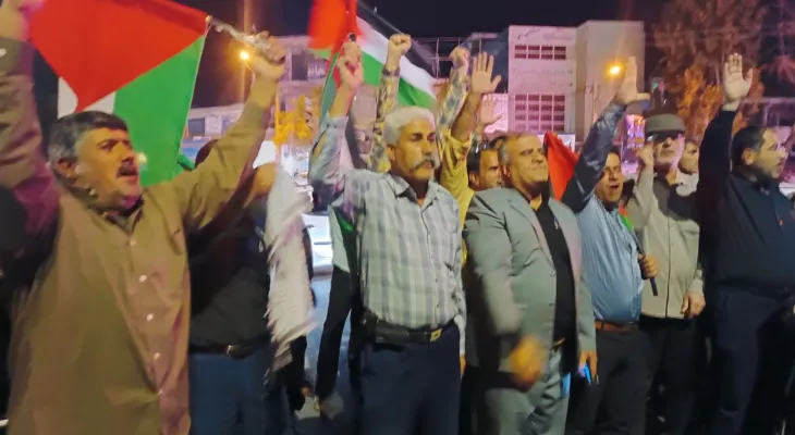 خوشحالی یاسوجی‌ها از حمله موشکی سپاه پاسداران