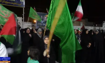 خوشحالی بهمئی‌ها درپی حملات سپاه  علیه رژیم اشغالگر