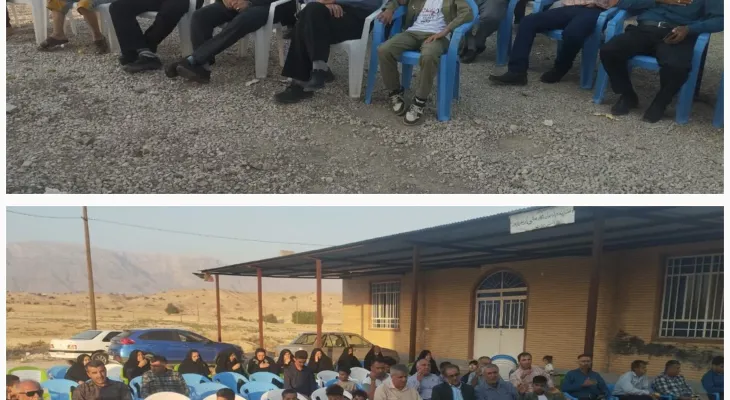 بزرگداشت شهدای مقاومت در سیاهشیربهمئی