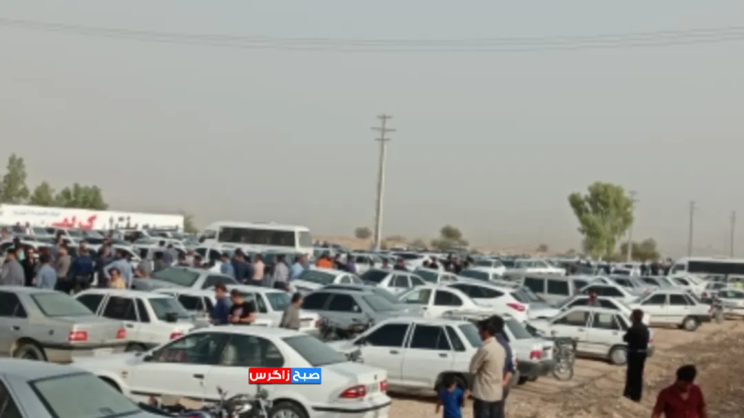 بن‌بست جاده آرامستان بوستان در آخر هفته