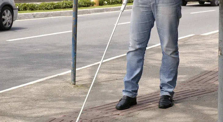 روایتی از چالش‌های پیش روی نابینایان در گچساران+ تصاویر