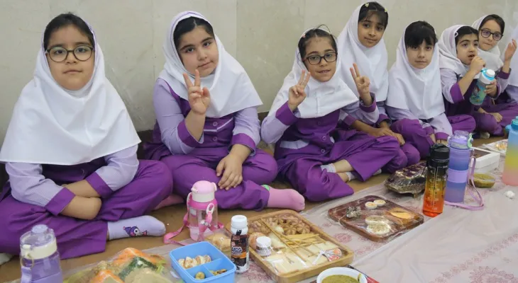 جشنواره «صبحانه سالم» در دبستان شهدای نفت گچساران