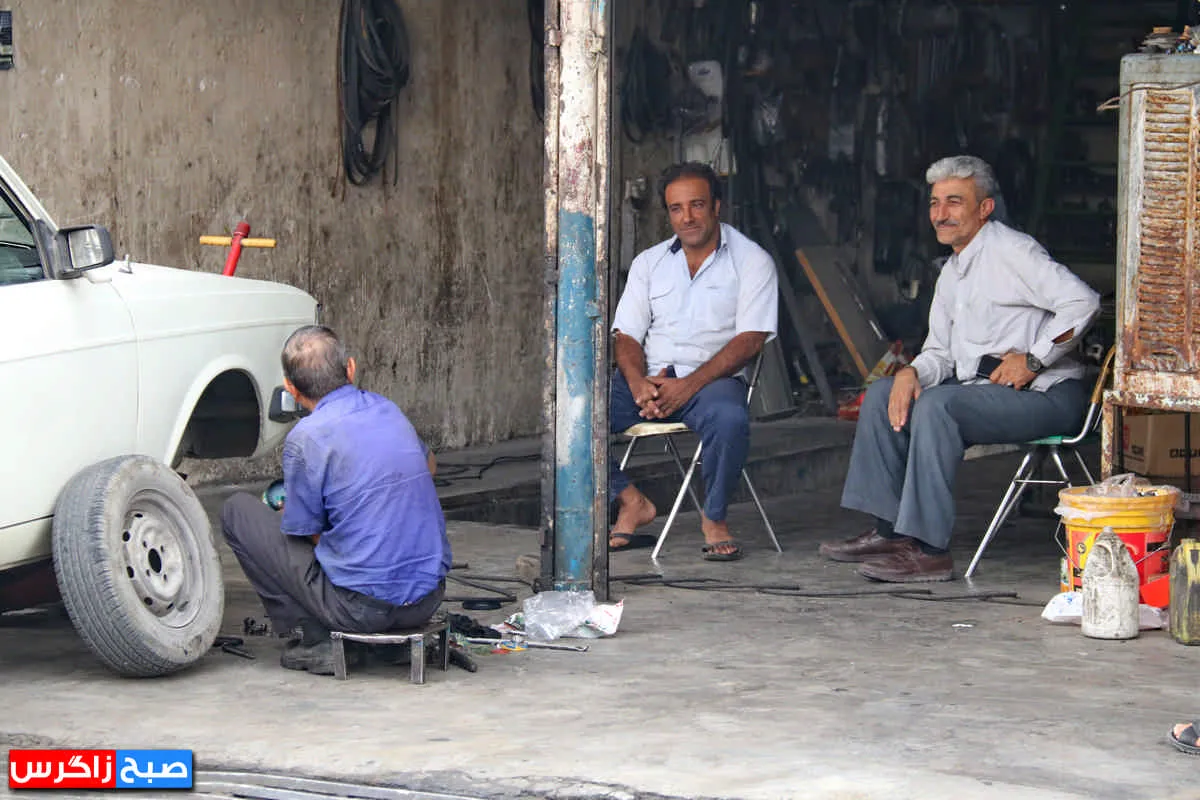 لذت کار در شهرک مکانیک‌های گچساران