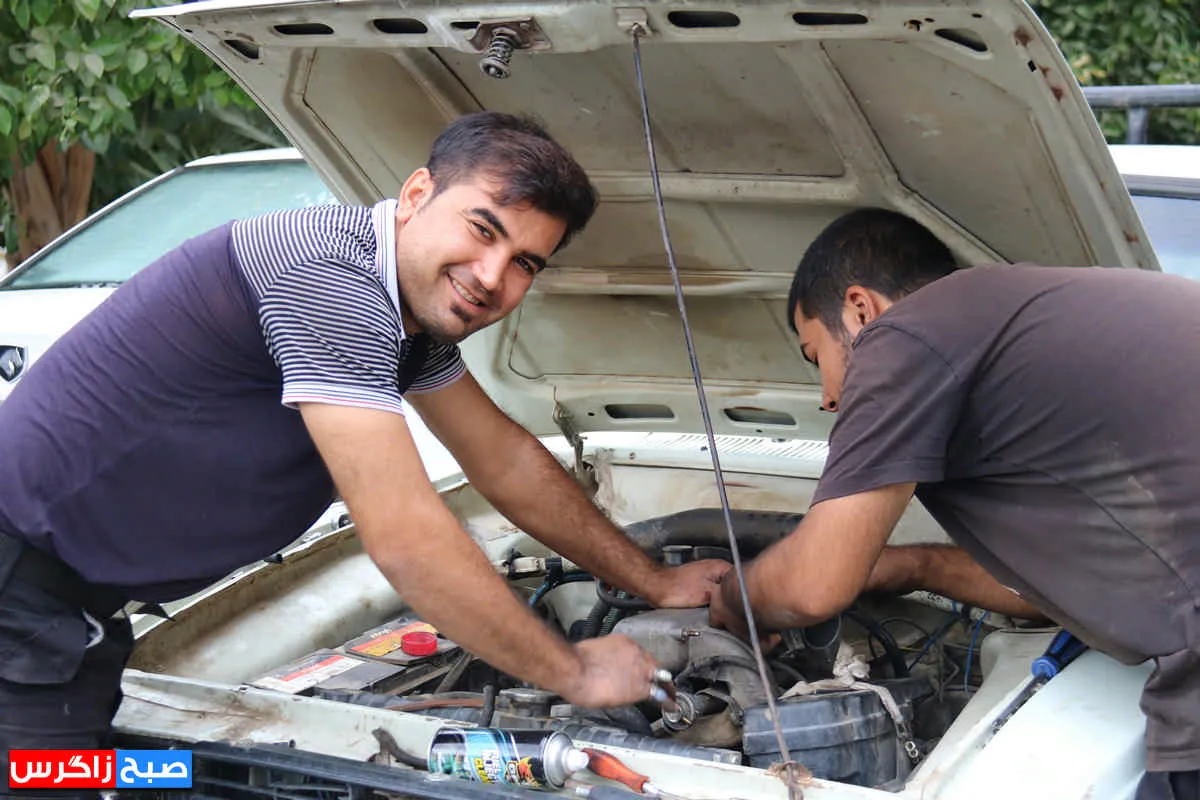 لذت کار در شهرک مکانیک‌های گچساران