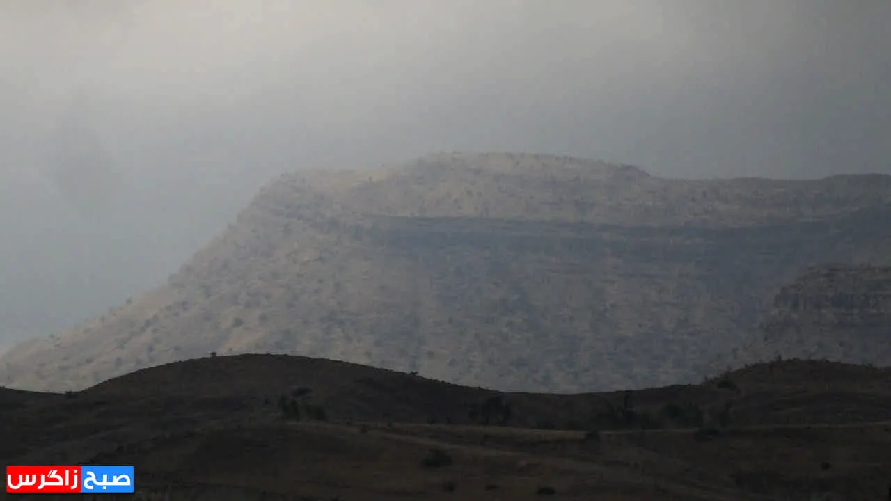 گچساران در یک روز بارانی