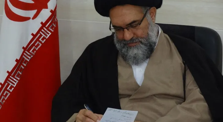 پیام آیت‌الله حسینی به مناسبت شهادت «حمزه جهاندیده»