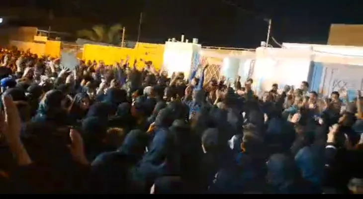 عزاداری به سبک «لری» مقابل منزل شهید جهاندیده