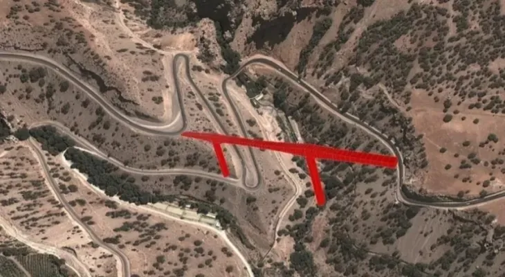 ناپدید شدن یک پل استراتژیک در شهرستان دنا