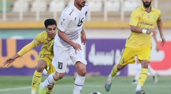 تساوی نفت و گاز گچساران و پیکان در یک دیدار جنجالی