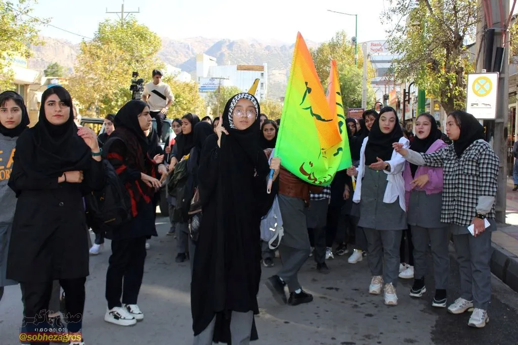 خروش بویراحمدی‌ها در روز ملی مبارزه با استکبار