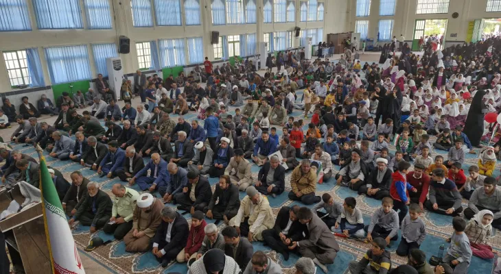 باشتی‌ها یک صدا مبارزه با استکبار را فریاد زدند