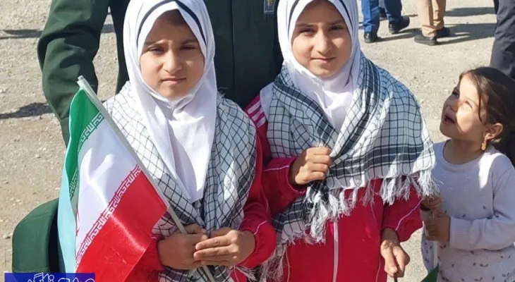 هدیه طلایی کودکان سی‌سخت به مردم غزه