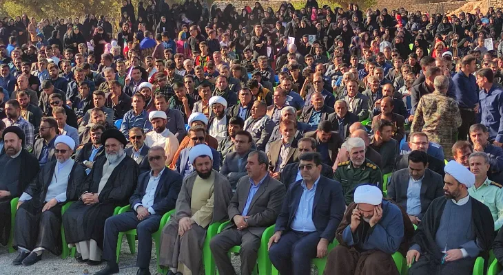 یادواره شهید مدافع آسمان در دیشموک برگزار شد