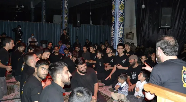 عزاداری شب شهادت حضرت زهرا (س) در یاسوج