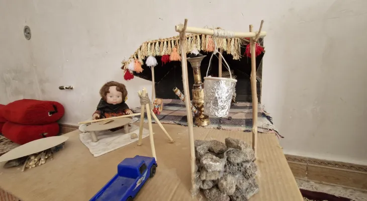 خلاقیت بانوی باشتی با دور‌ریختنی‌ها