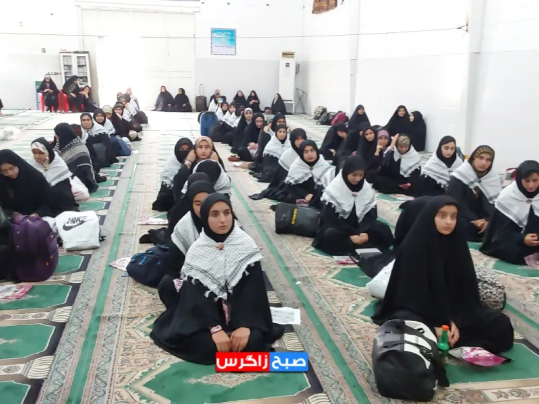 اعزام ۸۰ دانش‌آموز دختر لنده‌ای به اردوی راهیان نور