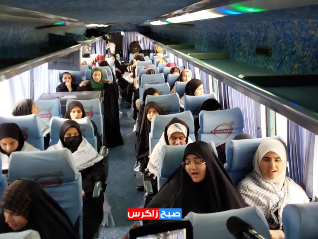 اعزام ۸۰ دانش‌آموز دختر لنده‌ای به اردوی راهیان نور