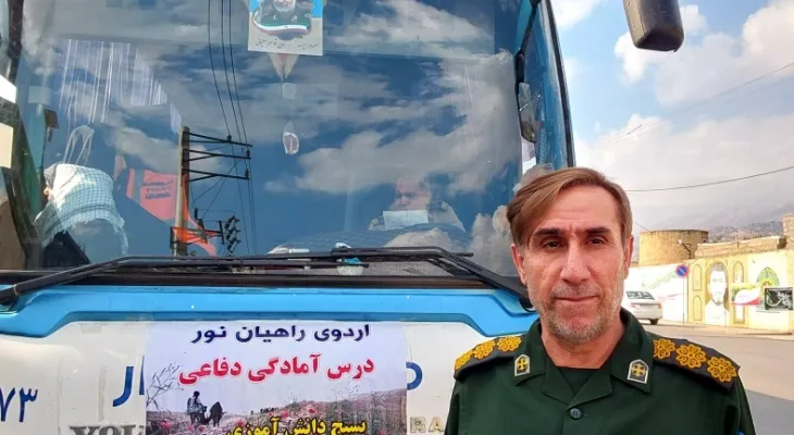 اعزام ۸۰ دانش‌آموز دختر لنده‌ای به اردوی راهیان نور