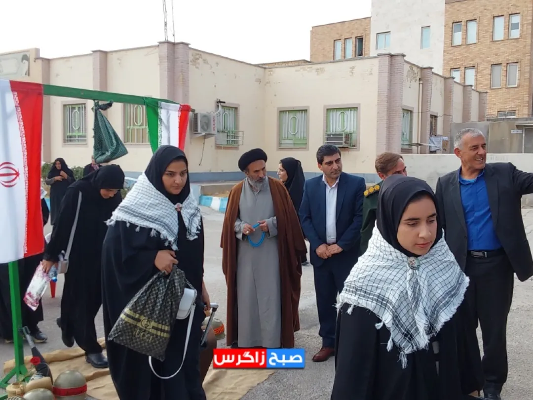 اعزام ۸۰ دانش‌آموز دختر لنده‌ای به اردوی راهیان نور