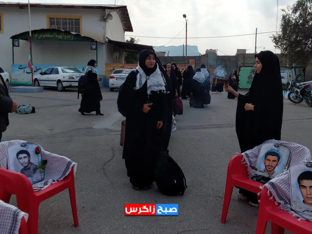 اعزام ۸۰ دانش‌آموز دختر لنده‌ای به اردوی راهیان نور