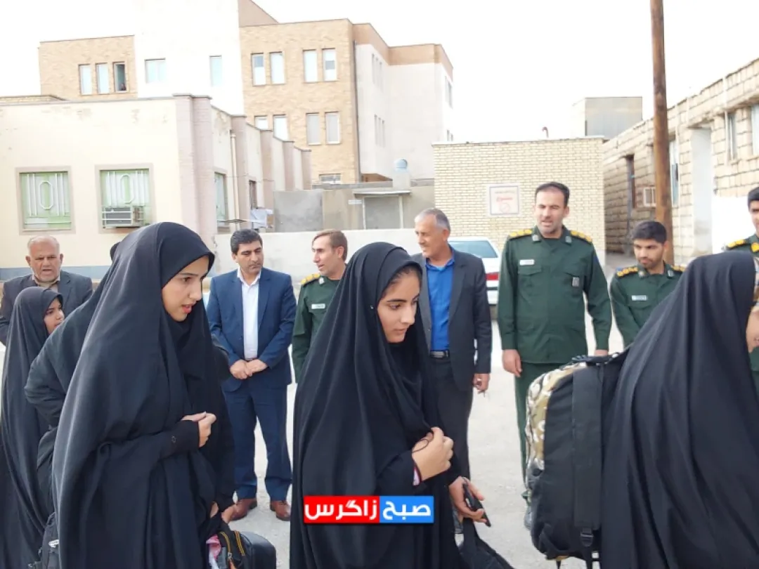 اعزام ۸۰ دانش‌آموز دختر لنده‌ای به اردوی راهیان نور