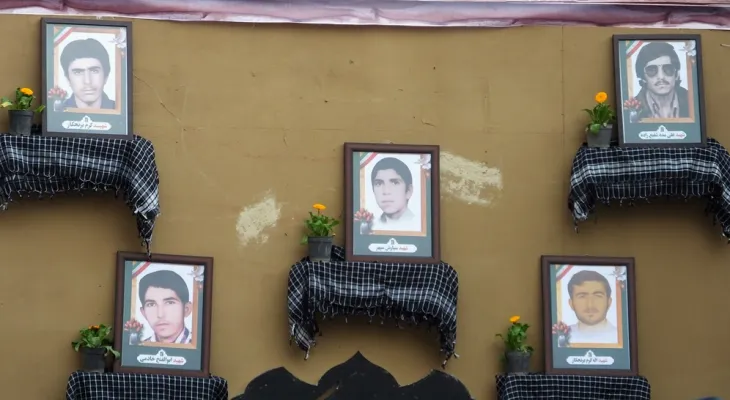 یادواره شهدای «مارین» در گچساران+ تصاویر
