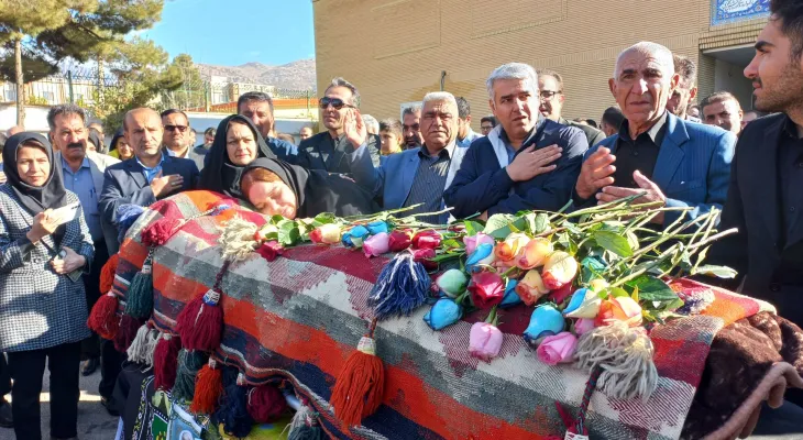 وداع آخر با شاعر افسانه‌سرای ایل