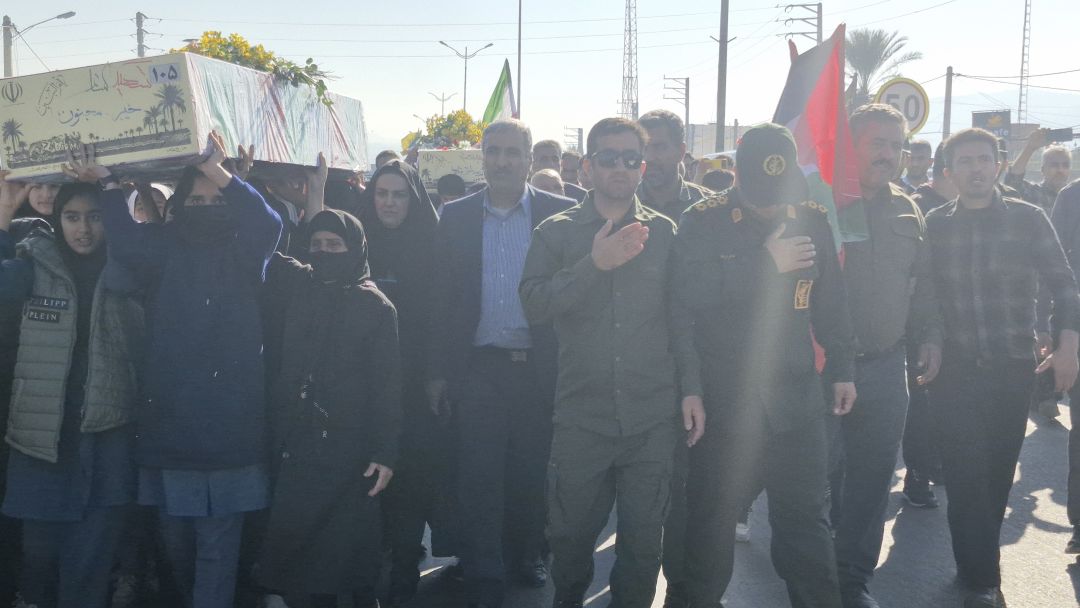 استقبال مردم «بوستان» از شهدای خوشنام+تصاویر