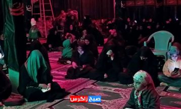 برگزاری مراسم دهه دوم فاطمیه در باشت