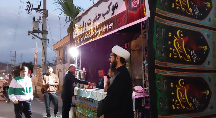 خدمات‌رسانی موکب حضرت ولیعصر (عج) در لنده