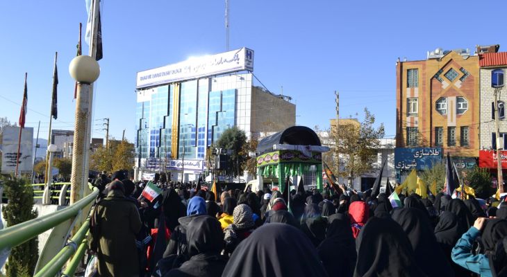 پیاده‌روی حرم تا حرم و تشییع شهدای گمنام در یاسوج