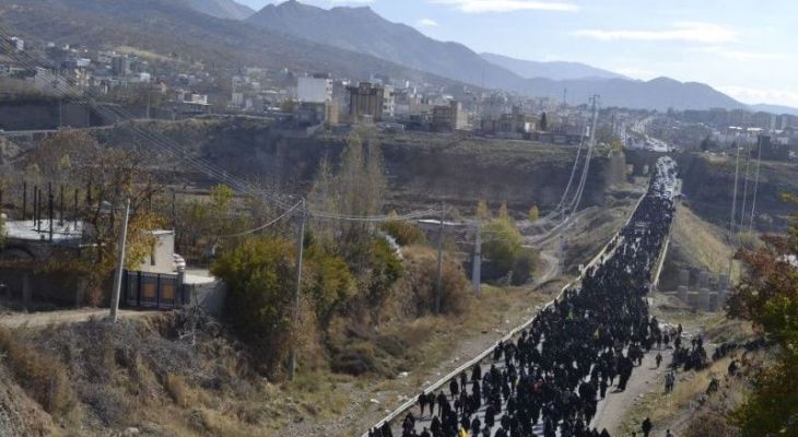 همایش پیاده‌روی حرم تا حرم در یاسوج