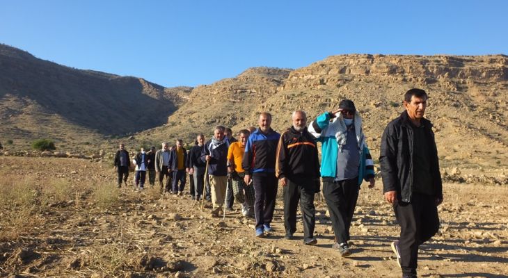 کوه‌پیمایی پیشکسوتان جهاد و شهادت در گچساران
