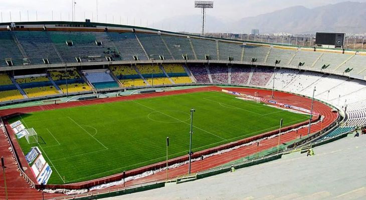 گرما در زمستان ورزشگاه آزادی