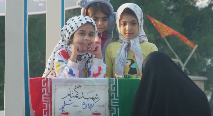 هفتمین روز تدفین «شهید گمنام» در گچساران