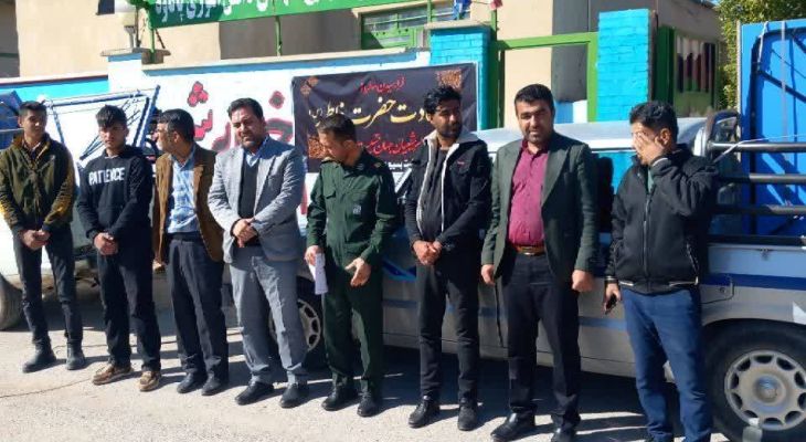 توزیع وسایل ورزشی بین مدارس کم‌برخوردار «پاتاوه»