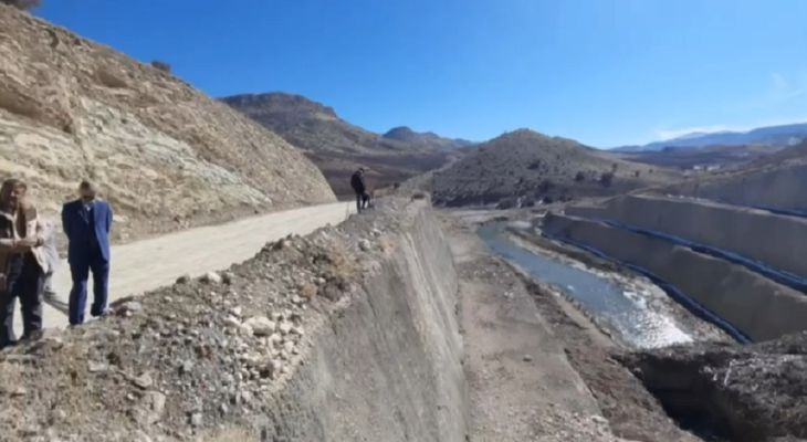 فیلمی از آخرین مراحل احداث سد تنگ سرخ