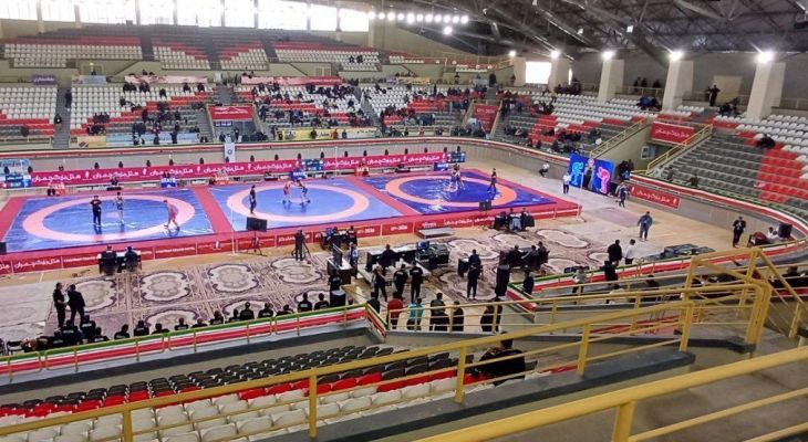 قضاوت داوران کهگیلویه و بویراحمدی در مسابقات‌کشتی