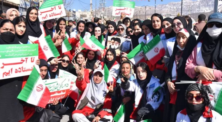 حماسه حضور یاسوجی‌ها در یوم‌الله 22 بهمن