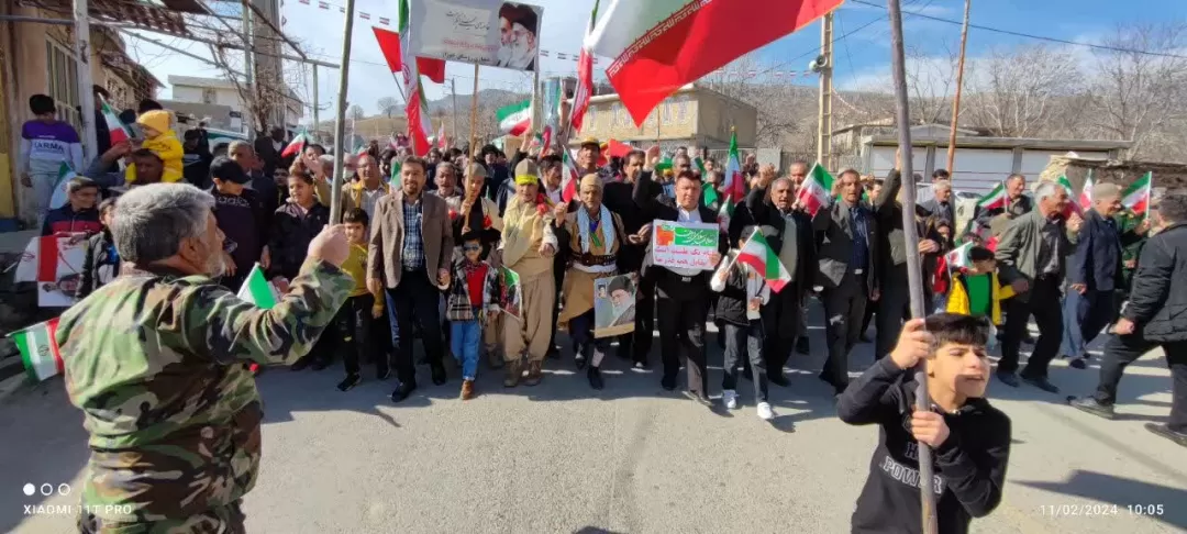 راهپیمایی یوم‌الله ٢٢بهمن در شهر چیتاب