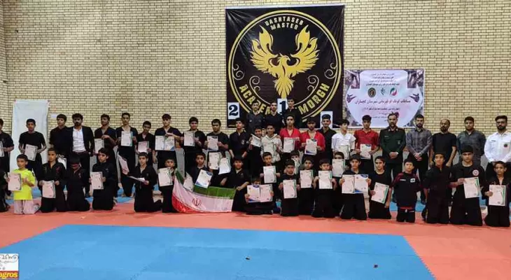 مسابقات «کونگ‌فو» گراميداشت دهه فجر درگچساران+ تصاویر