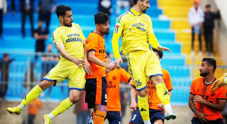 تساوی خانگی نفتی‌ها در گچساران+ تصاویر