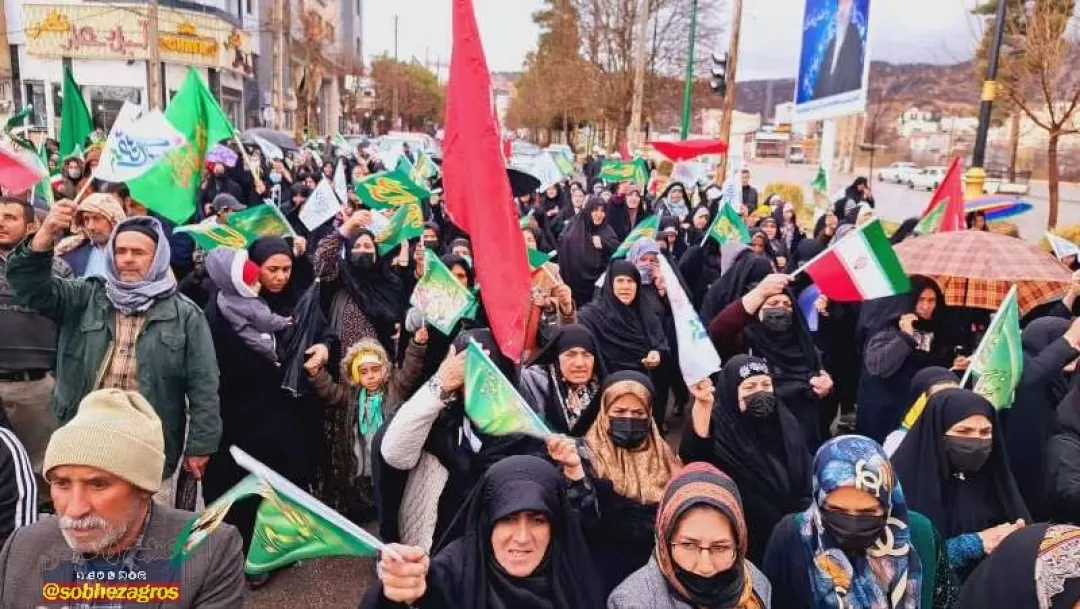 شادپیمایی یاسوجی‌ها در جشن میلاد حضرت صاحب‌الزمان(عج)