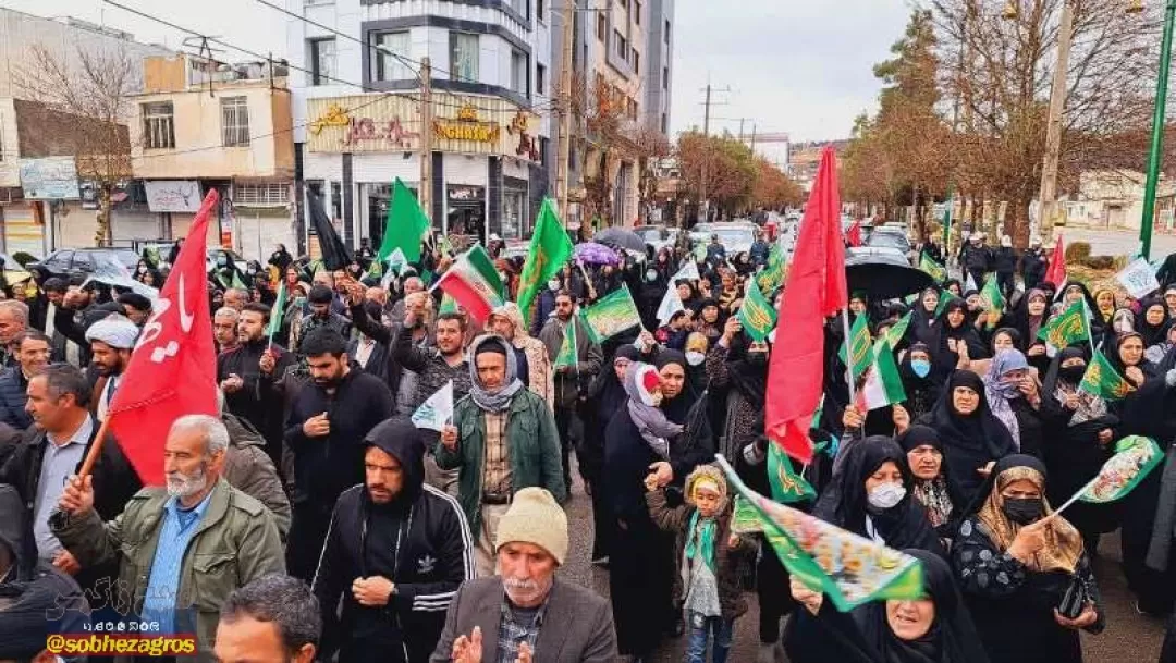 شادپیمایی یاسوجی‌ها در جشن میلاد حضرت صاحب‌الزمان(عج)