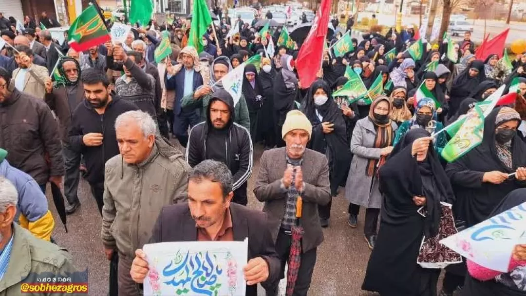 شادپیمایی یاسوجی‌ها در جشن میلاد حضرت صاحب‌الزمان(عج)